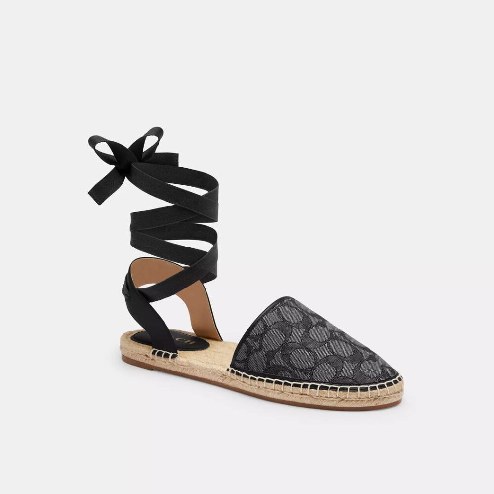 COACH | Connie Espadrille In Signature Jacquard